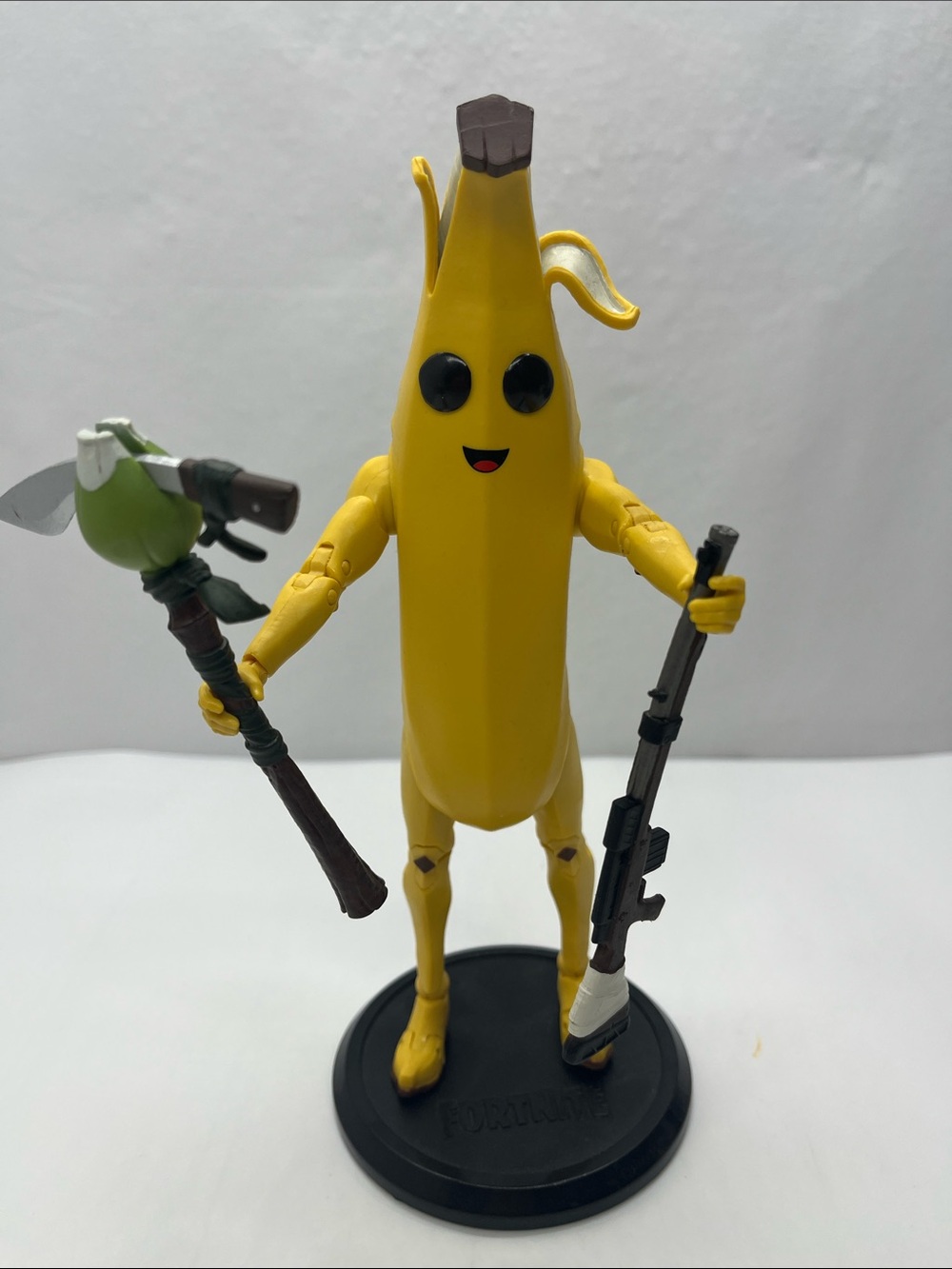 Fortnite Peely Premium Yellow Banana Character Figurine .